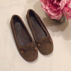 Timberland Earthsavers Falmouth brown suede flats